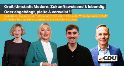Einladung zur Digitalveranstaltung des Women Circle in der CDU Gro&szlig;-Umstadt